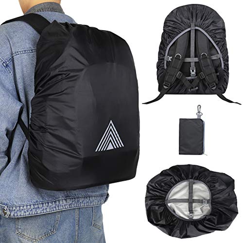 Housse De Protection Imperméable Pour Sac à Dos – Polyester Taffetas Noir