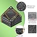 FOTMISHU 70% Shade Cloth 6.5ftx10ft Anti-Aging Sun Mesh UV Resistant Net, Sunblock Garden Tarp for Plant Cover, Greenhouse, Barn or Kennel, Flowers, Plants