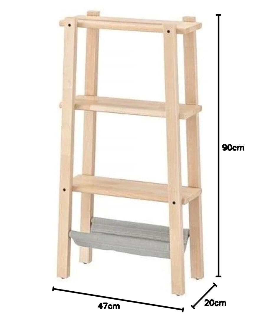 Ikea VILTO Shelving Unit 47x 90CM (brich) : Amazon.in: Home & Kitchen