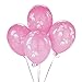 Fun Express Cowgirl Pink Western Rodeo Dance Birthday Party Balloons (25 Pack)