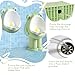 Frog Pee Training,Potty Training Urinal for Boys Kids Toddler Standing Urinal Wall-Mounted Toilet with Funny Aiming Target,Green