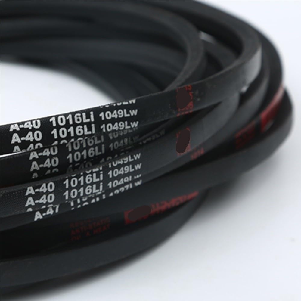1pc Industriale VBelt Trasportatore di Gomma 13x8mm per Efficiente Trasmissione di Potenza HeavyDu 50 "Lunghezza Ideale per Macchinari Industriali anEquint