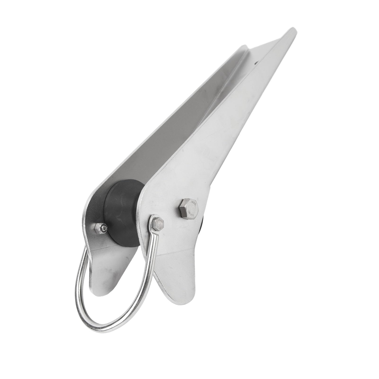 FILFEEL Musone di Prua per Barche 460 Mm – Rullo Marino in Acciaio Inossidabile 316 con Ruote in Nylon per Yacht, Barche da Pesca e Porti Turistici