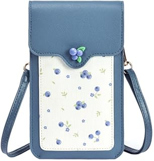 Valerie Women Mobile Phone Sling Bag with Touch Screen | Crossbody Mini Purse for Phone, Cards & Cash | Adjustable Strap |...