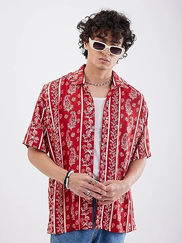 Image of J B Fashion Casual Shirt for Men|| Shirt for Men|| Men Stylish Shirt || Men Printed Shirt(Floral-BSY)