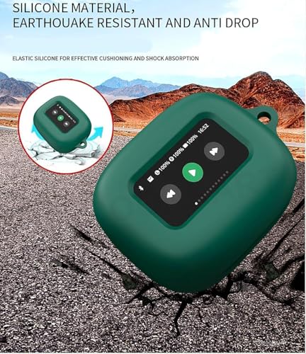 Image of Silicone Case Cover for Live Beam 3 | Live Flex 3 | Live Buds 3 (Lanyard,Green)