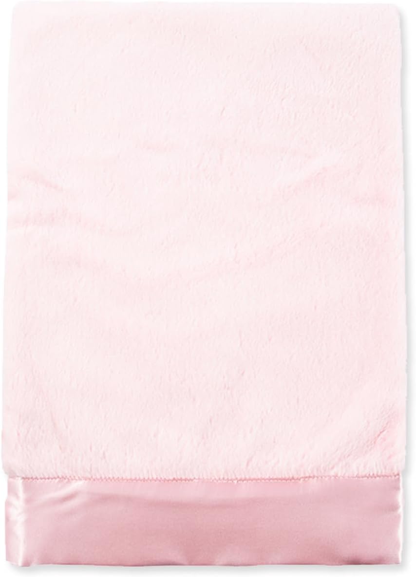 Little Me Blankets for Baby, Plush Swaddling Receiving Blanket, 30 x 27 Inches