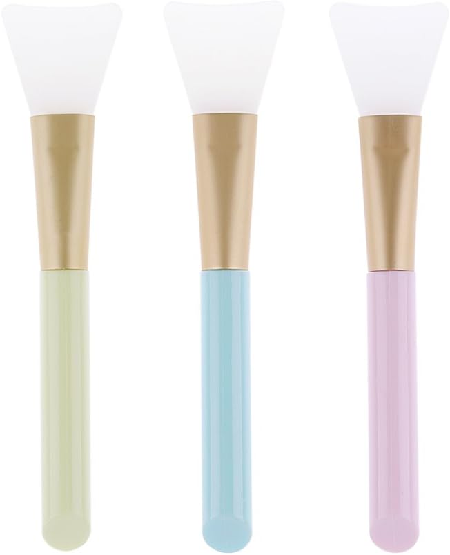 2 PCS Silicone Face Mask Brush,Mask Beauty Tool Soft Silicone Facial Mud Mask Applicator Brush Hairless Body Lotion And Body Butter Applicator Tools