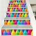 BBVS serie Lattice Decalcomanie per gradini delle scale， Adesivi Decalcomanie per alzata delle scale， Peel and Stick Tile Backsplash Step Carta di contatto Decalcomanie per piastrelle fai-da-te Decalc