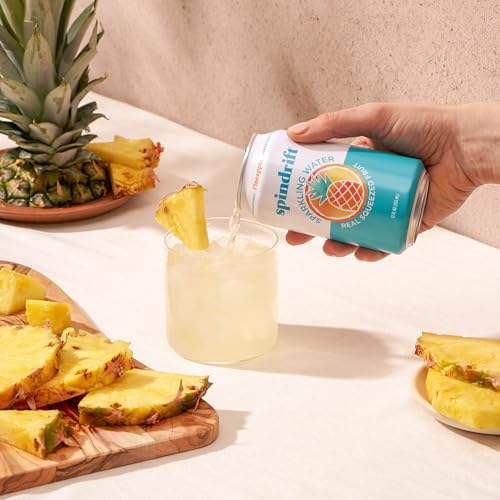 Image of Spindrift Pineapple Sparkling Water Can 12 Ounce (Pack of 24)