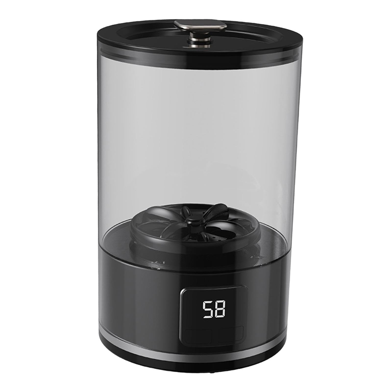Lave-sous-vêtements portable fini la corvée à la main avec cette mini laveuse noire