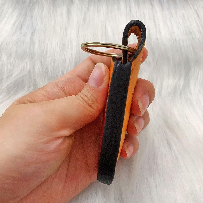 1PC Knife Sheath, Cowhide Leather Protective Cover with Belt Loop Fits for Outdoor Camping