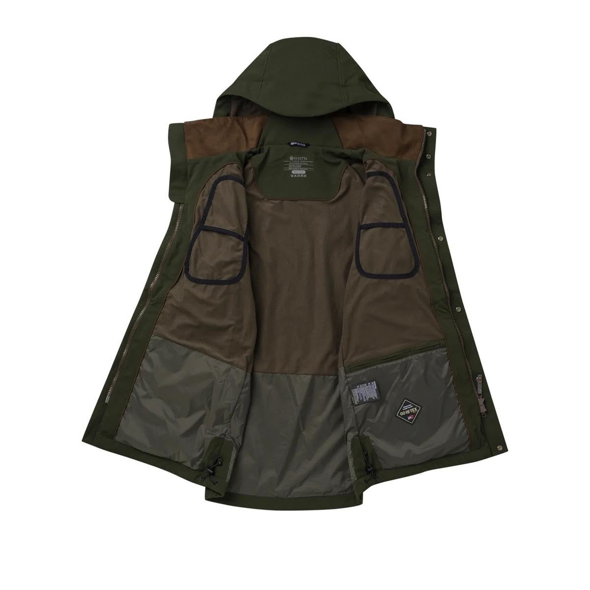 Stratton GTX Jacket XXXX-Large Brown Bark - Hunting jacket insulated weatherproof for Men