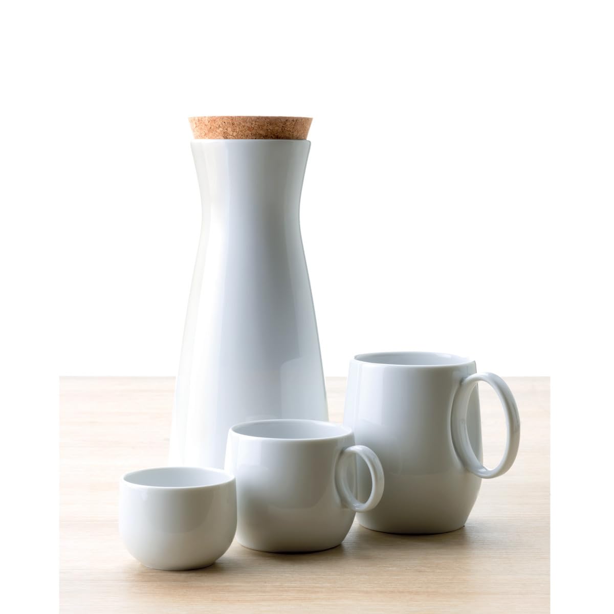MÉDARD DE NOBLAT - Bol déjeuner - D13 cm et 50 cl - Yaka - Porcelaine - Lot de 6 - Blanc