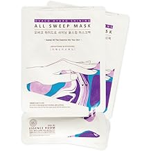 Ovaco Illuminating and Revitalizing Leaf Face Mask, Niacinamide and Fruit Extracts, and a Skin Care Mask That Provides Hydro Shining Effect, Moisturization and Shine