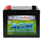 Electronicx U1(9) AGM 30AH 330A Battery Lawn Tractor Ride-On Lawn Mower