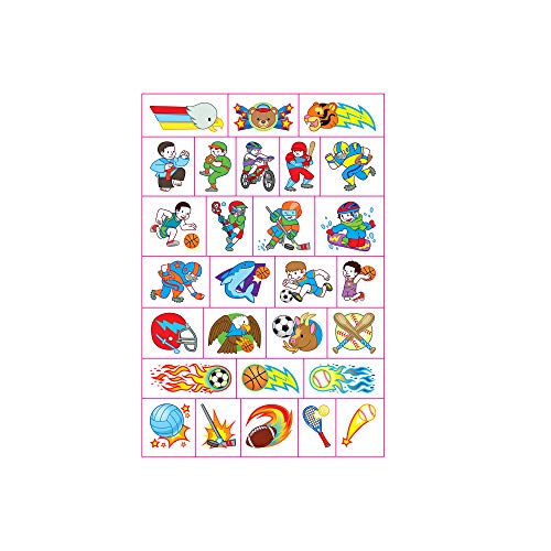 Melissa & Doug My First Temporary Tattoos: Adventure, Creatures, Sports, And More - 100+ Kid-Friendly Tattoos #TOP4