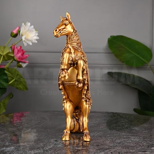 Image of Artarium New Rising Horse Statue for Home Office Living Room Decor Showpiece Vastu Wealth Income Decorative and Gifts Items (1 Piece)