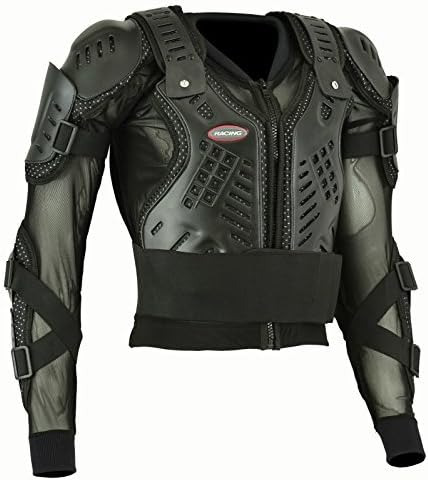 MCW GearScorpion Black Body Armour MX Motocross Motorcycle Mountain Cycling Skating Snowboarding spine Protector Guard Bionic Jacket