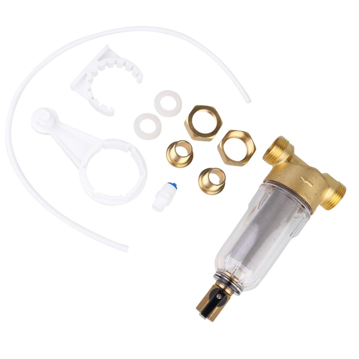 Filtro Frontal del Grifo Retrolavado, Descalcificador Doméstico
