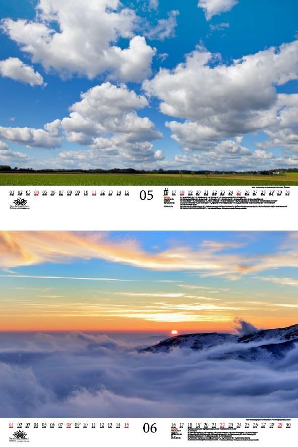 Seelenzauber Wandkalender Reisezauber Dubai DIN A3 Kalender für 2026