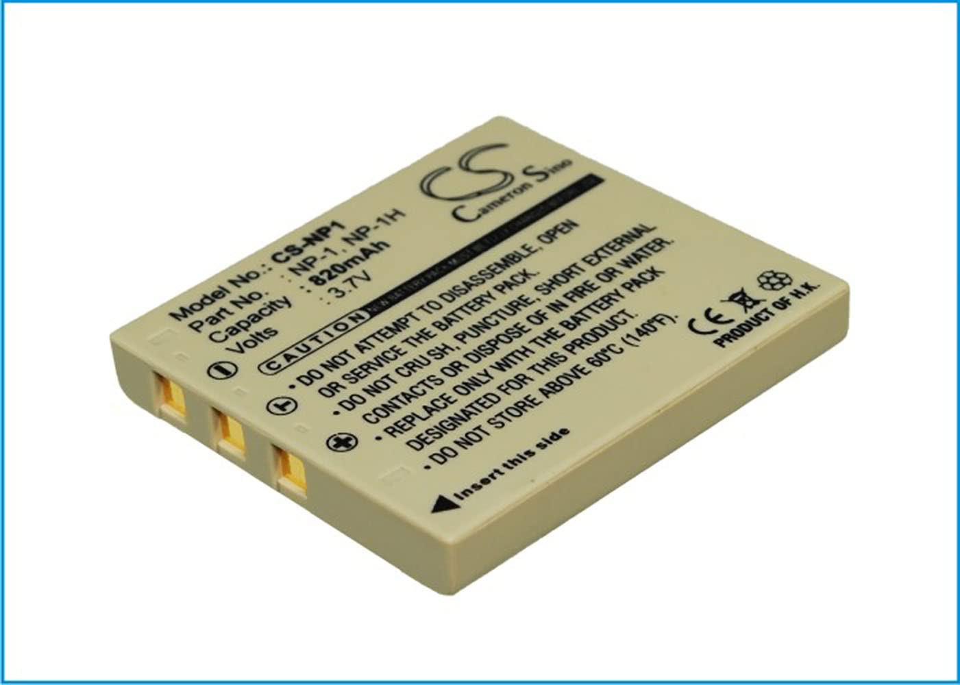 Amazon.com: Cameron Sino New 820mAh Replacement Battery Fit for