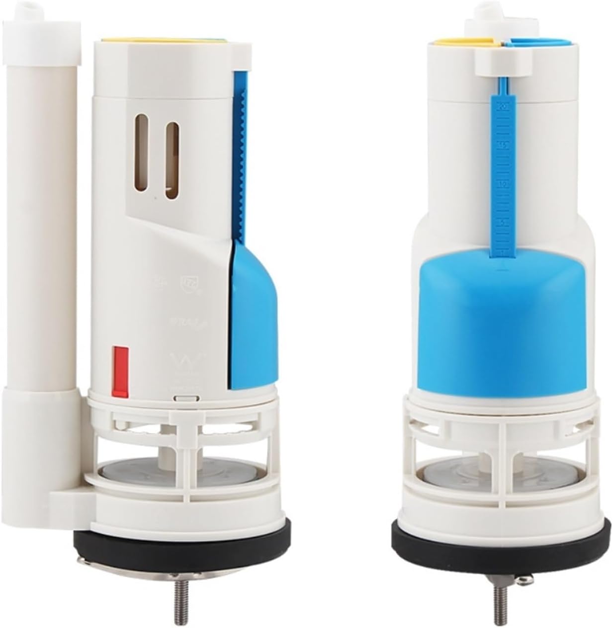 Integrated Toilet Drain Valve Water Outlet 21cm 27cm Tank Fittings Flush Cistern(Height 27cm)