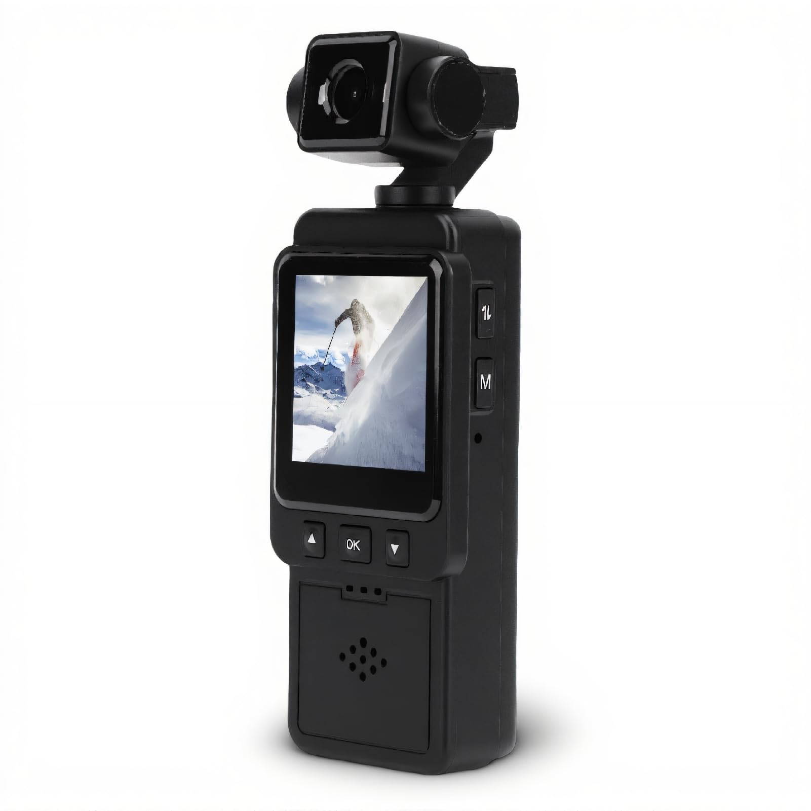 Topiky Caméscope, Caméra de Vlog Numérique de Stabilisation Multi-axe pour Youtube, Caméras Corporelles avec Enregistrement Audio et Vidéo, de Vidéo Portable Vlogging