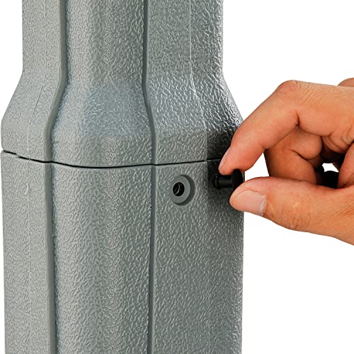 Gray Outdoor Ashtray, 1-1/2 Gallon #TOP4