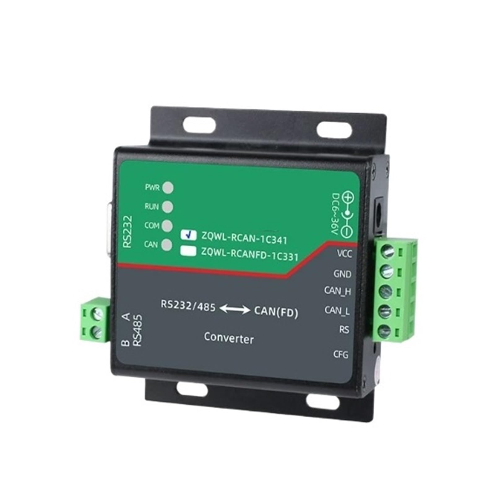 Convertitore seriale-CAN RS485/232,ZQWL-RCAN-1C341
