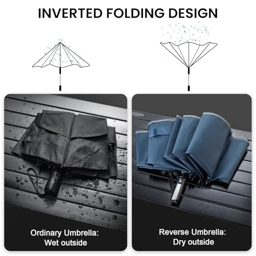 G4Free 62インチ 防風反転ゴルフ傘