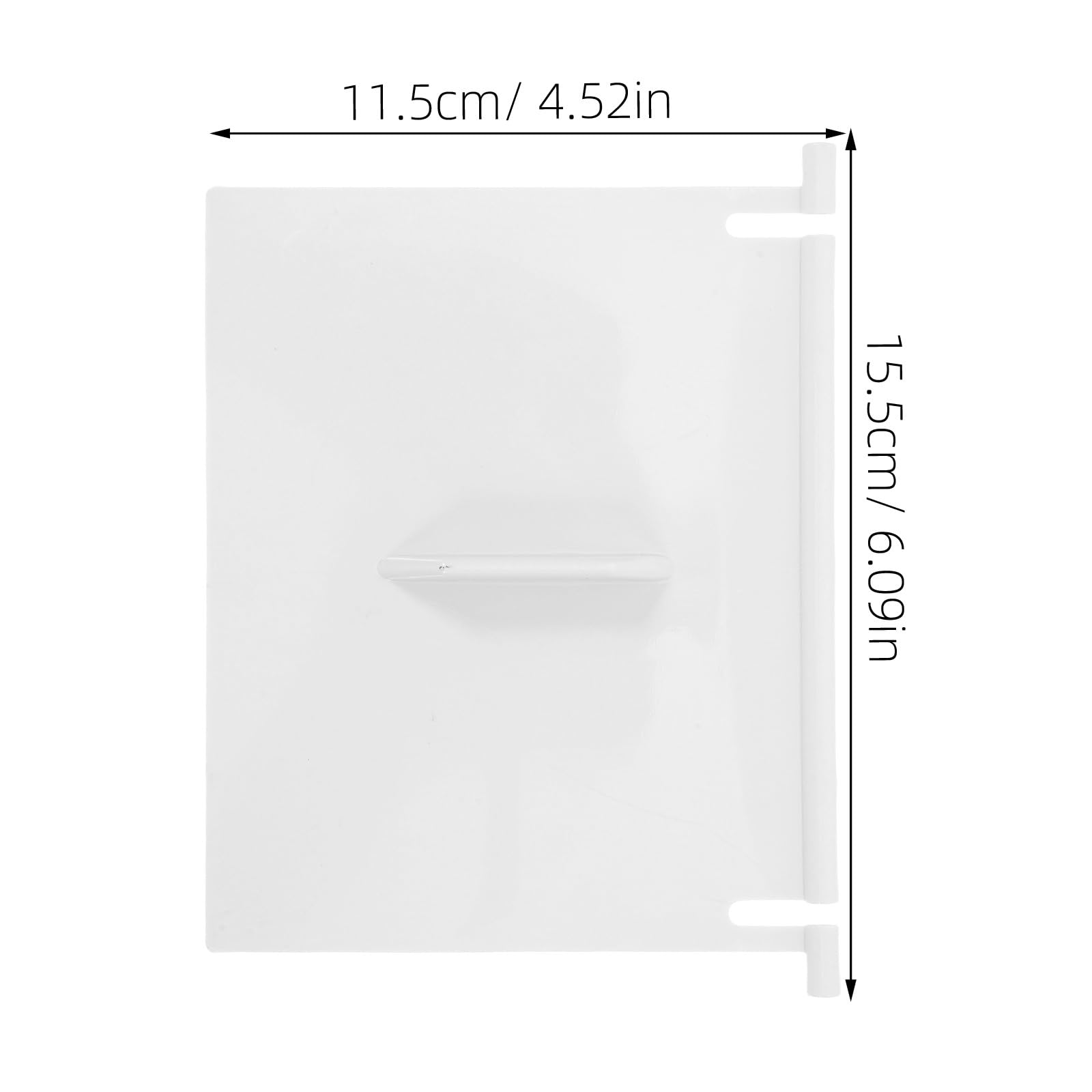 CLISPEED Puerta de Skimmer de Plástico para Piscina, Repuesto Compatible Gate Assembly, Diseñada para Piscinas Enterradas y Fácil Mantenimiento