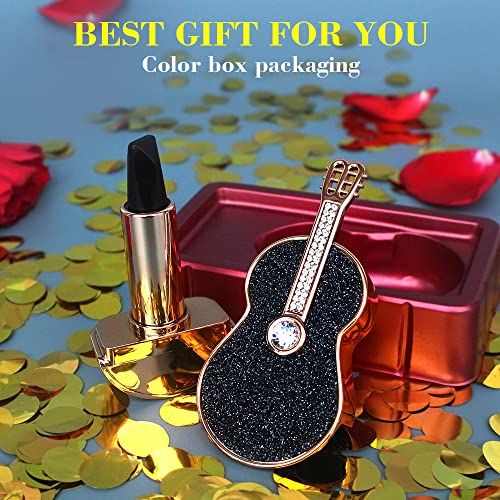Petansy Lazy Lipstick Violin Designed Lipstick 3 In 1 Moisturizing Matte Lipstick Long Lasting Waterproof Velvet Lipstick With Gift Box #TOP6