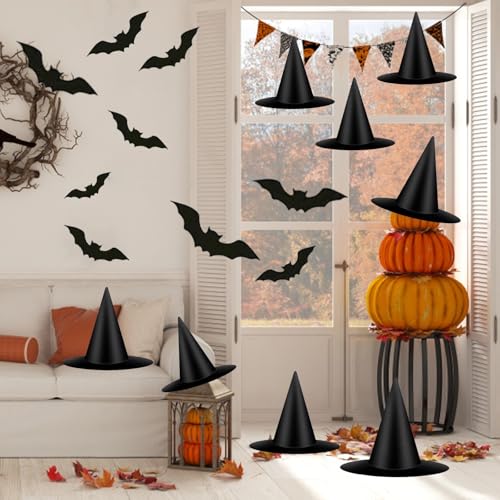 Easy Installation Durable and Reusable Witch Hat Decor Set for Halloween - image 6