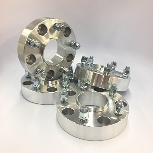 Customadeonly 4 Pieces 2" 50Mm Hub Centric Wheel Spacers Spacer Bolt Pattern 5X5.5 5X139.7 Adapter 14X1.5 Compatible For 2012-2018 Ram 1500 With 14X1.5 Studs #TOP1