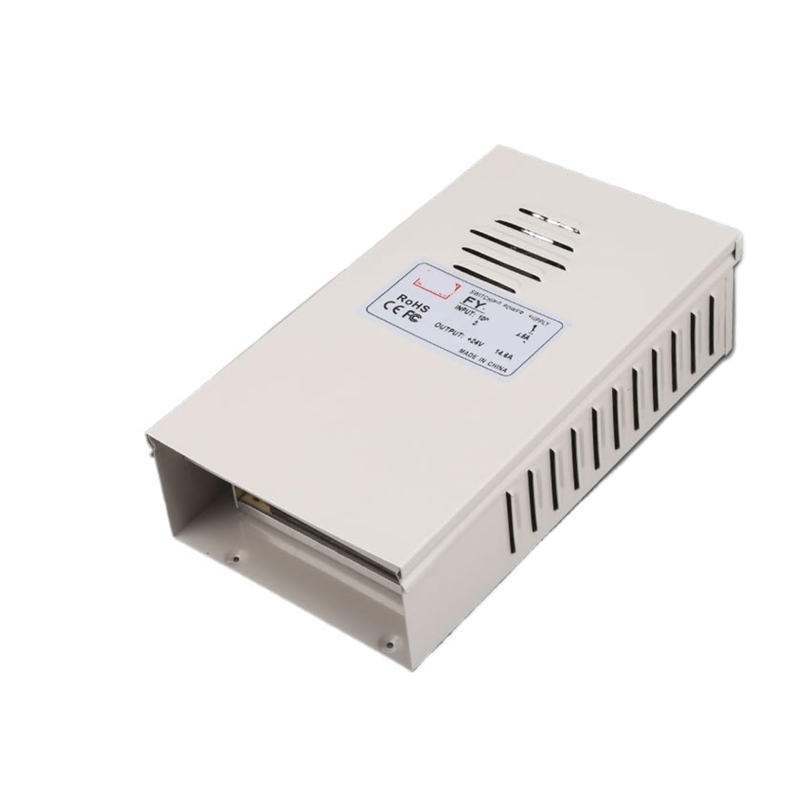 Alimentation à découpage étanche 400W FY-350W protection pluie et courant continu stable 24V