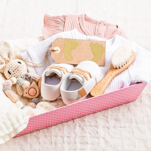 Whaline 480Pcs Gold Foil Footprint Stickers Self-Adhesive Footprint Shape Seal Stickers Gold Label Decals For Bay Shower Greeting Invitation Cards Envelope Sealing Birthday Gift Wrapping Supplies #TOP6