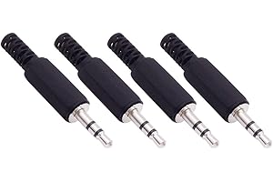 Reliable 3.5mm Jack Replacement: Fancasee 4 Pack Audio Cable Connector for DIY Repairs