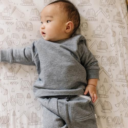 Image of Premium Fitted Knit Crib Sheet /Toddler Sheet Gage by Copper Pearl