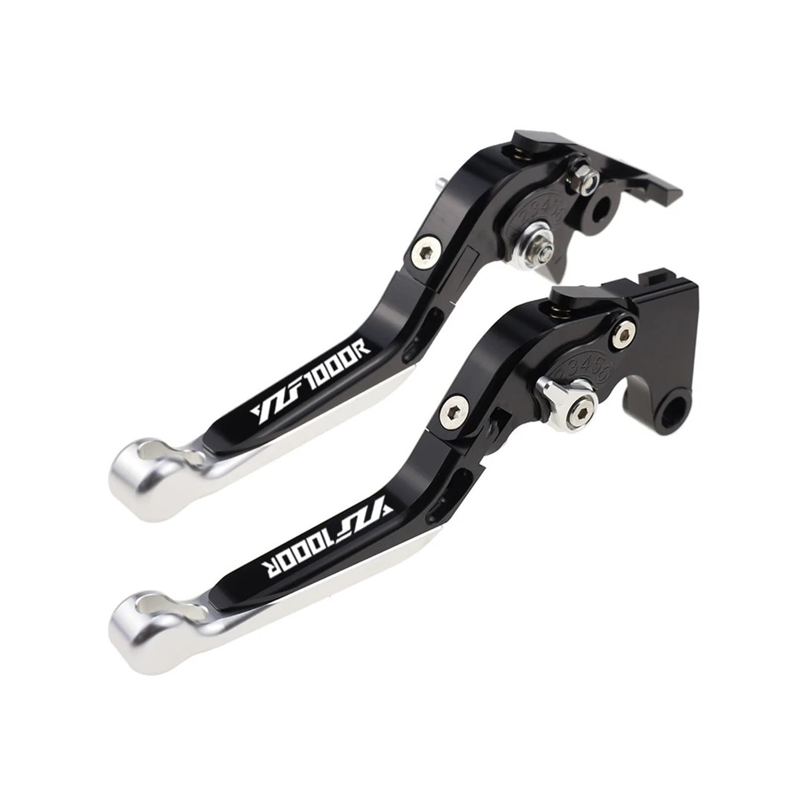Yxbswbjd 61 Aluminum Alloy Folding Brake Lever For Yzf1000r Motorcycle Folding Extendable Brake Clutch Levers