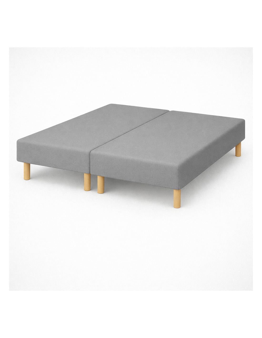 by sommiflex SOMMIER TAPISSIER Gris 90x200x2 cm (180x200) | Fabrication FRANÇ