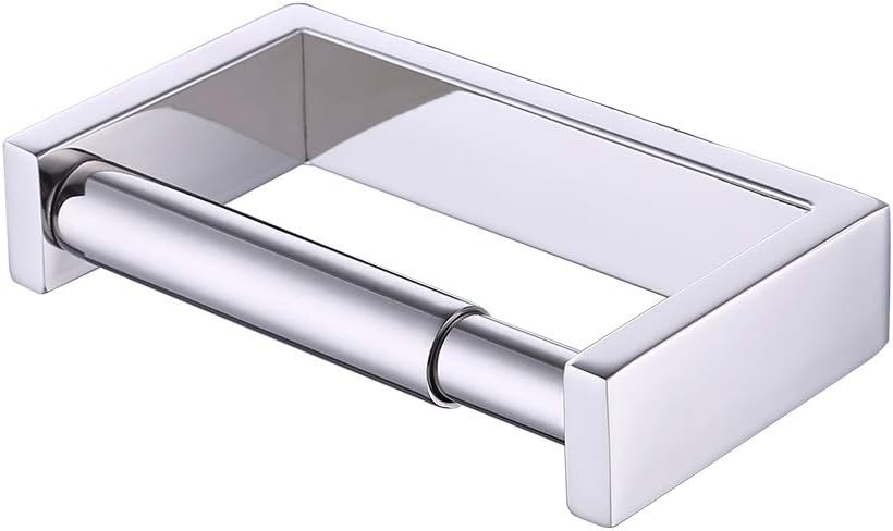 Paper Towel Holder 304 Stainless Steel Polishing Wall Mounted for Bathroom Kitchen Bedroom Hotel