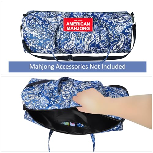 Bolsa para juego American Mahjong con fundas protectoras miniatura 3