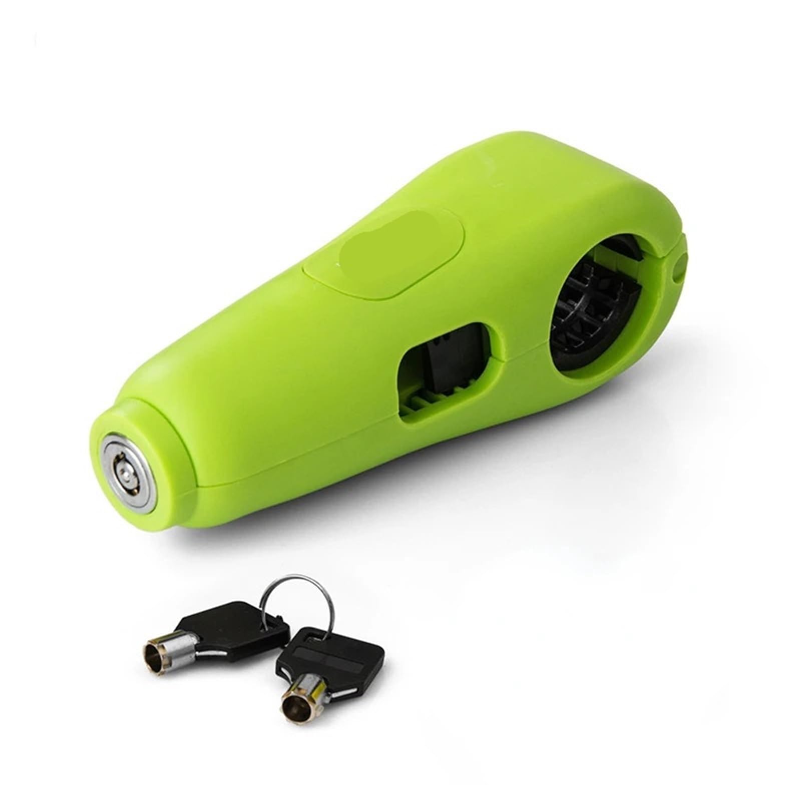 Hdrtcbu Green Chain Lock Motorcycle Handlebar Lock Scooter Safe Anti-Theft Accelerator Brake Lock Padlocks Motorbike Lock(Green)