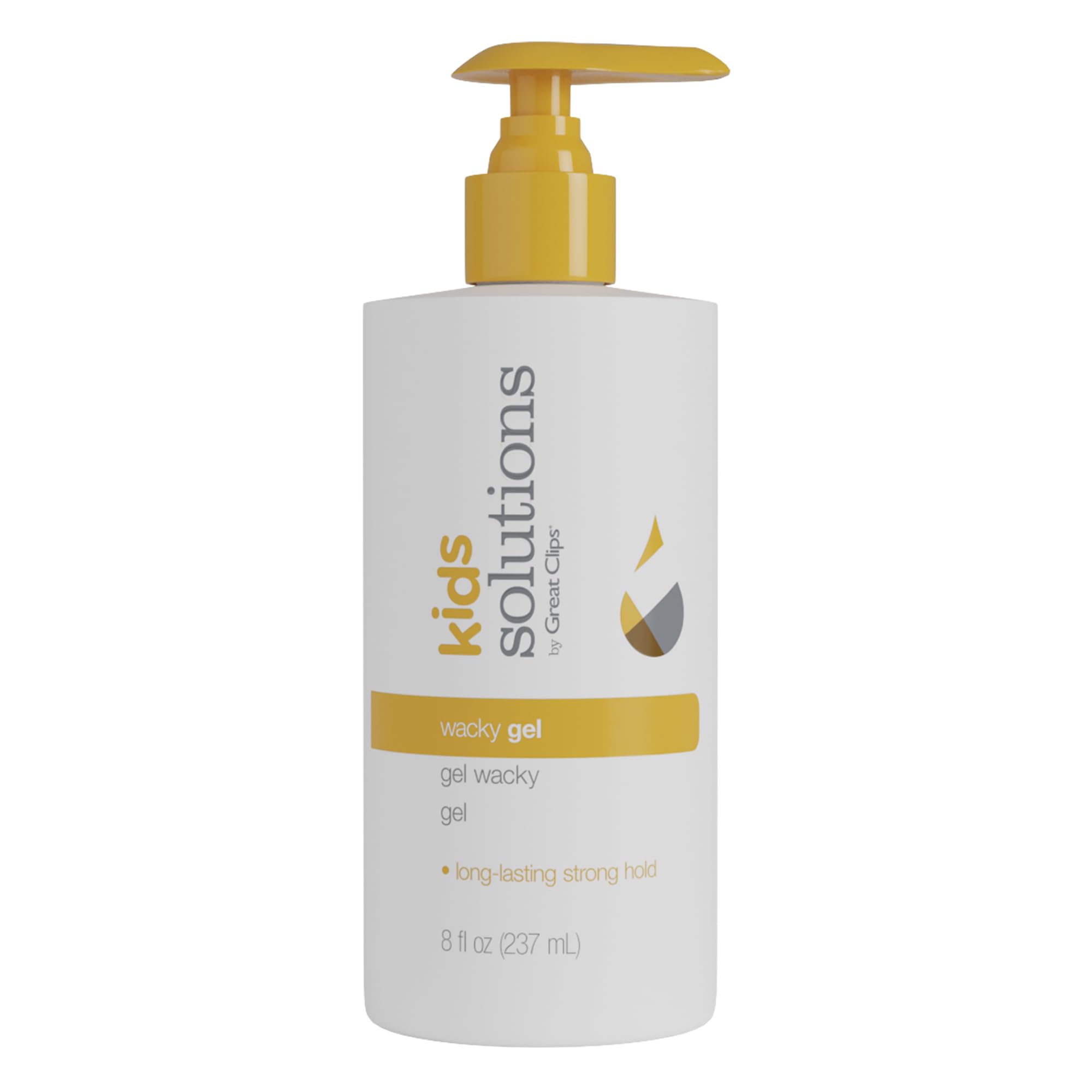 GREAT CLIPS Solutions Kid's Wacky Gel, 8oz | Hair Gel Adds Structure & Shine | Recommended for Children Ages 4-10