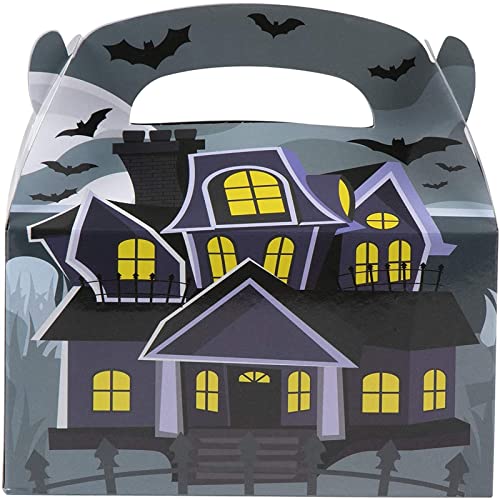 Halloween Party Treat Boxes For Favors, Candy (Haunted House, 24 Pack) #TOP4