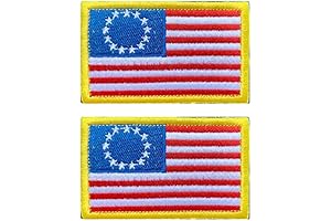 Tactical Betsy Ross Embroidered Military Badge Emblem