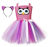 Tutu Dreams Teen Girls Owl Costume Plus Size 10-12 Wizard Cat Birthday Halloween Cosplay Big Girl (P