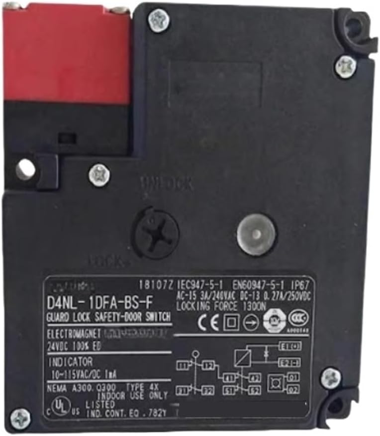 Safety Door Switch D4NL-1DFA-BS-F 24VDC