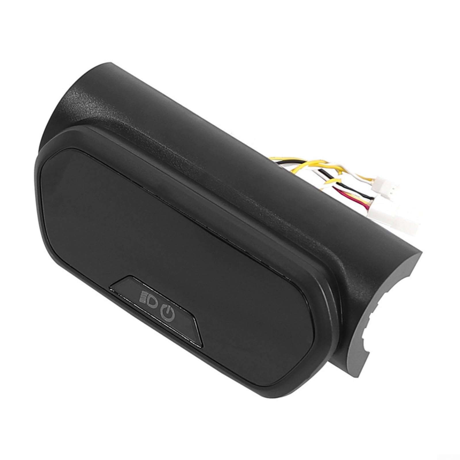 Conjunto de tablero ABS para scooter eléctrico Ninebot E2 E2 Plus, panel de interruptor, tablero de visualización de instrumentos, parte negra